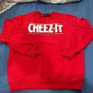 Kellogg's Cheez It Graphic Printed Long Sleeve Sweatshirt Pullover med